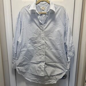 Jason Wu Light Blue Casual Button Down Shirt